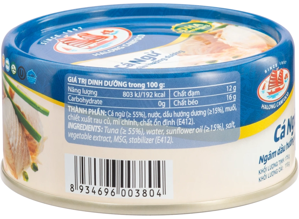 Cá ngừ ngâm dầu hướng dương 115/175g