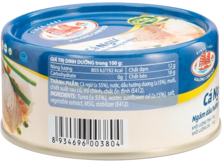 Cá ngừ ngâm dầu hướng dương 115/175g