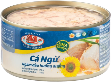 Cá ngừ ngâm dầu hướng dương 115/175g